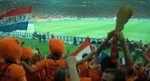 Dutch win with a football field filled with spekboom Dutch win with a football field filled with spekboom