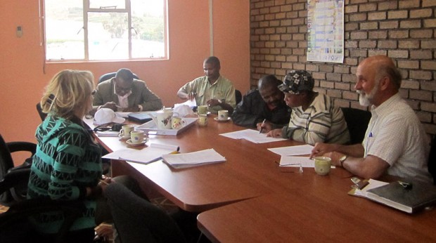Meeting with emerging farmers